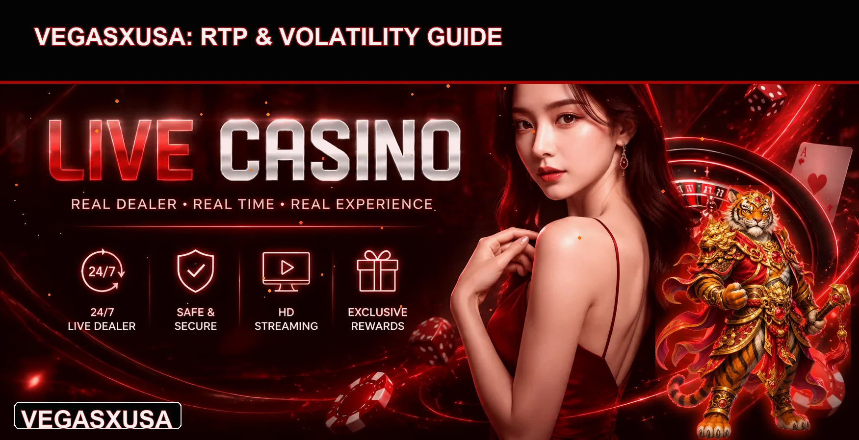 VEGASXUSA | RTP และ Volatility ของสล็อต